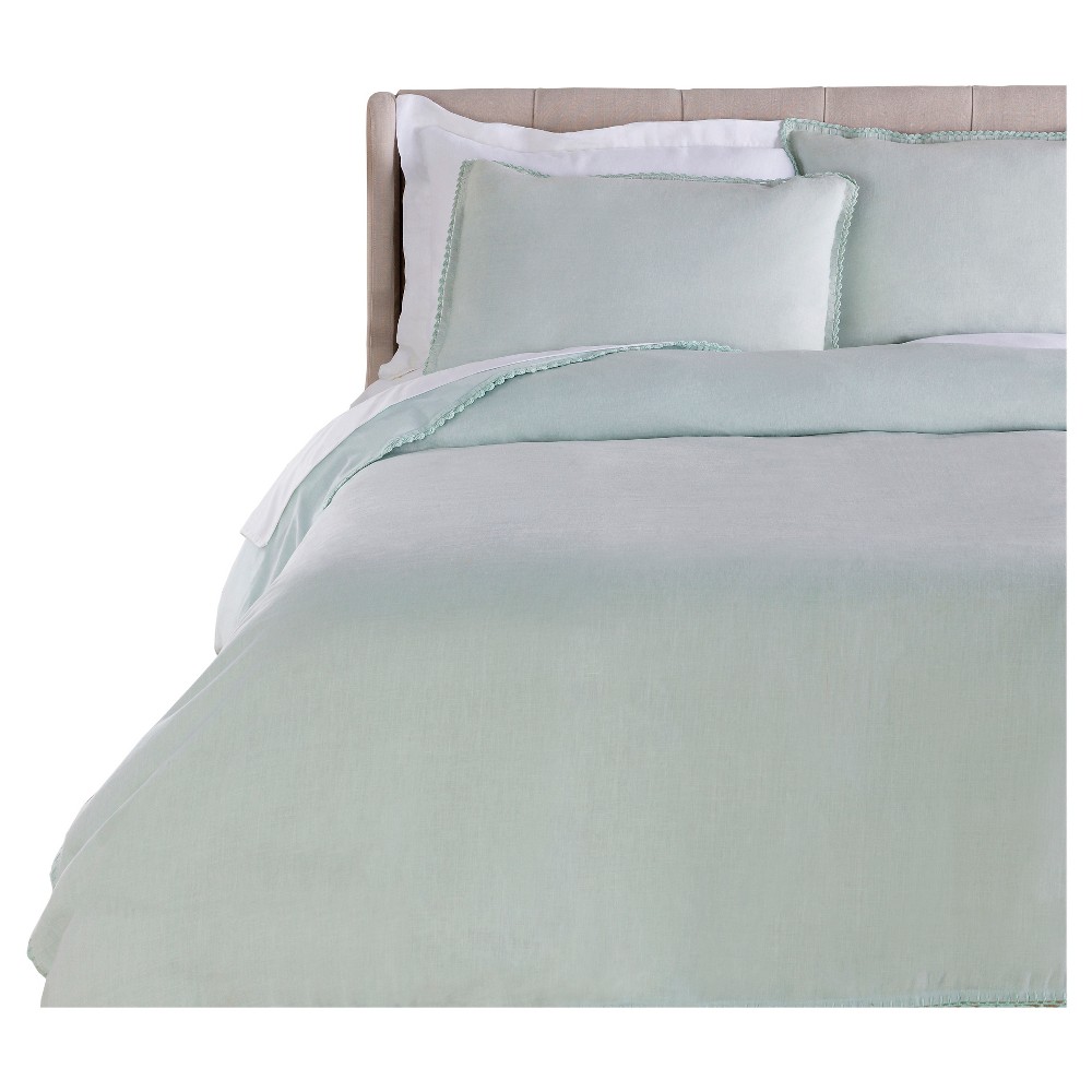 Bilzen Luxury Bedding Duvet (King) Seafoam - Surya