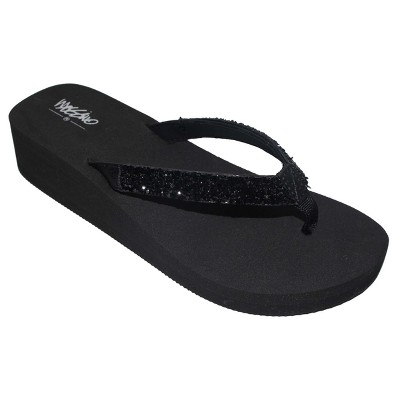 mossimo rhinestone flip flops