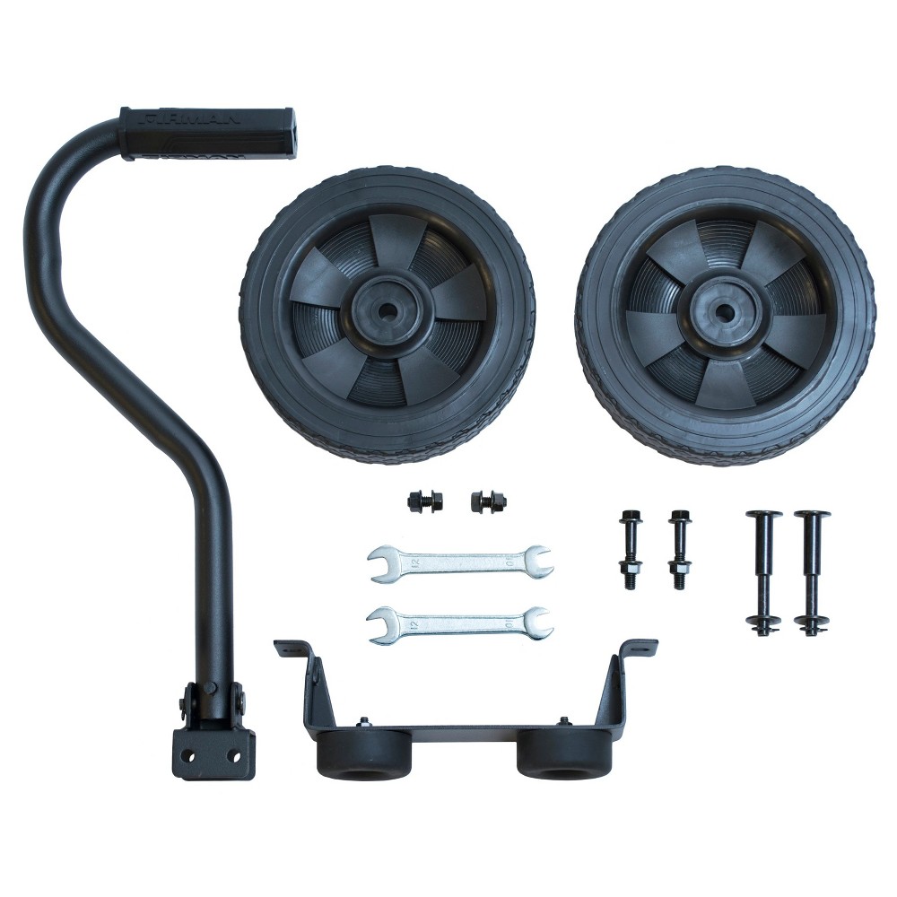 Wheel Kit for 4000 Watt Portable Generators - Black - Firman Power