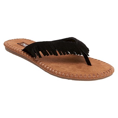 Fringe on sale thong sandals