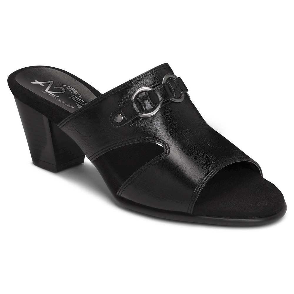 UPC 887740983981 product image for Women's A2 by Aerosoles Base Board Mules - Black 7.5 | upcitemdb.com