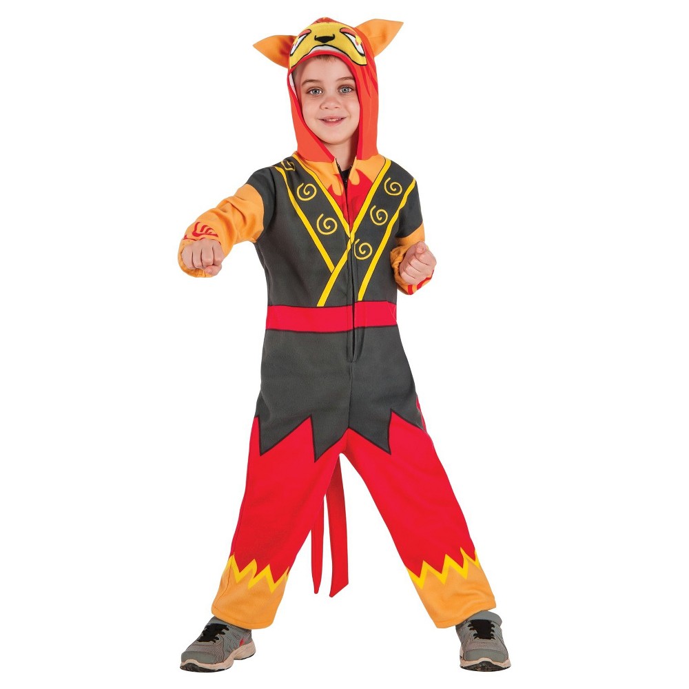 Yo Kai Watch Blazion Child Costume L(12-14), Kids Unisex, Multicolored