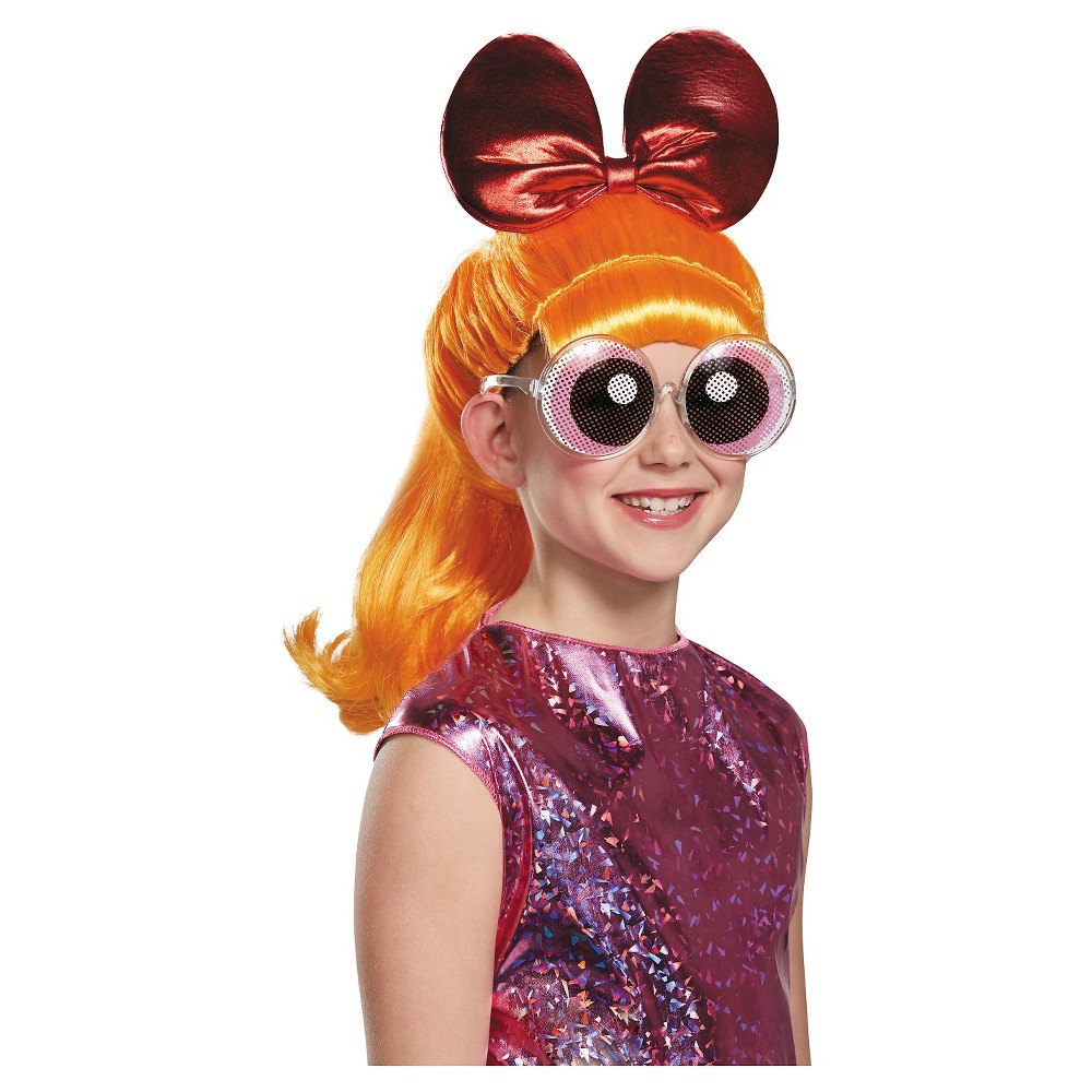 Powerpuff Girls Blossom Child Costume Wig Orange