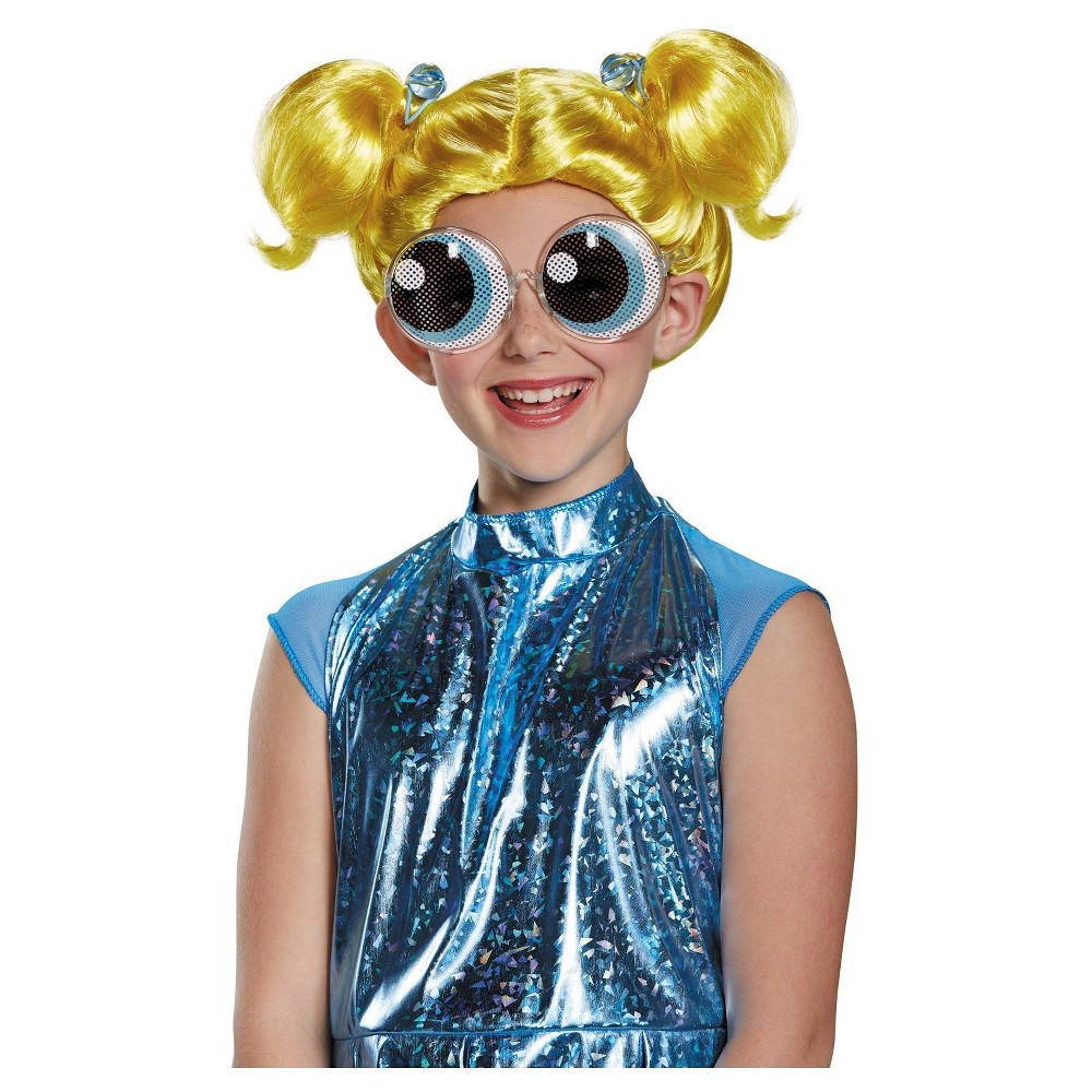 Powerpuff Girls Bubbles Child Costume Wig Yellow