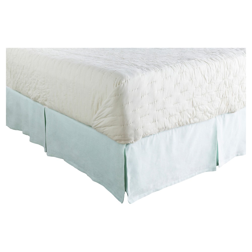 Bilzen Luxury Bedding Skirt (Twin) Seafoam - Surya