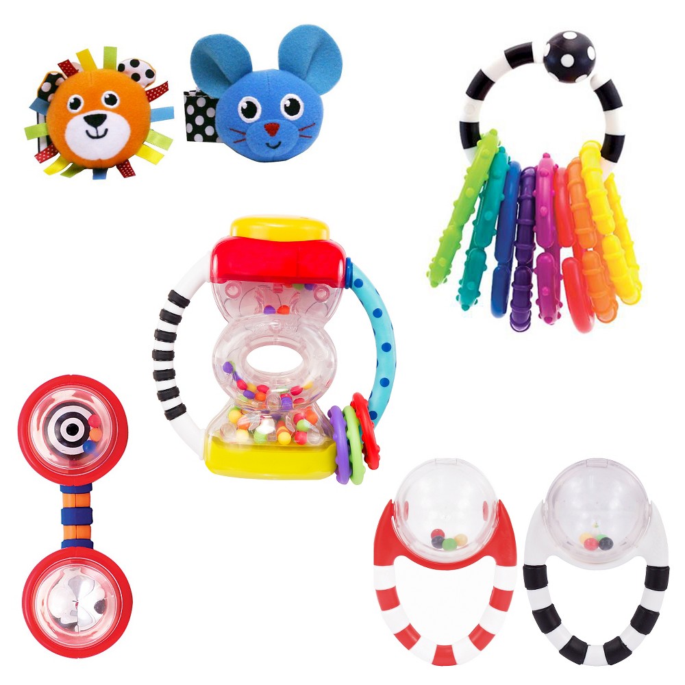 Sassy Babys First Rattles Gift Set