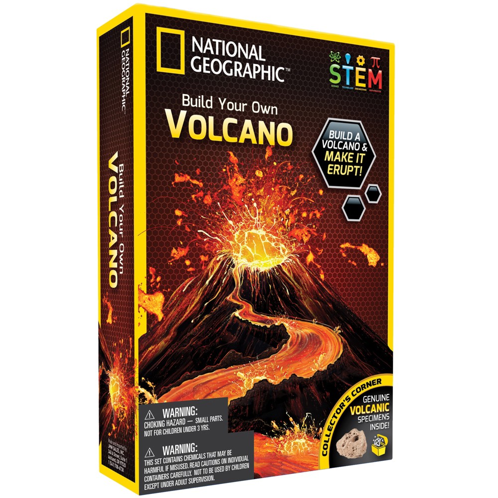 National Geographic Volcano Science Kit