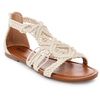 thong sandals with jewels