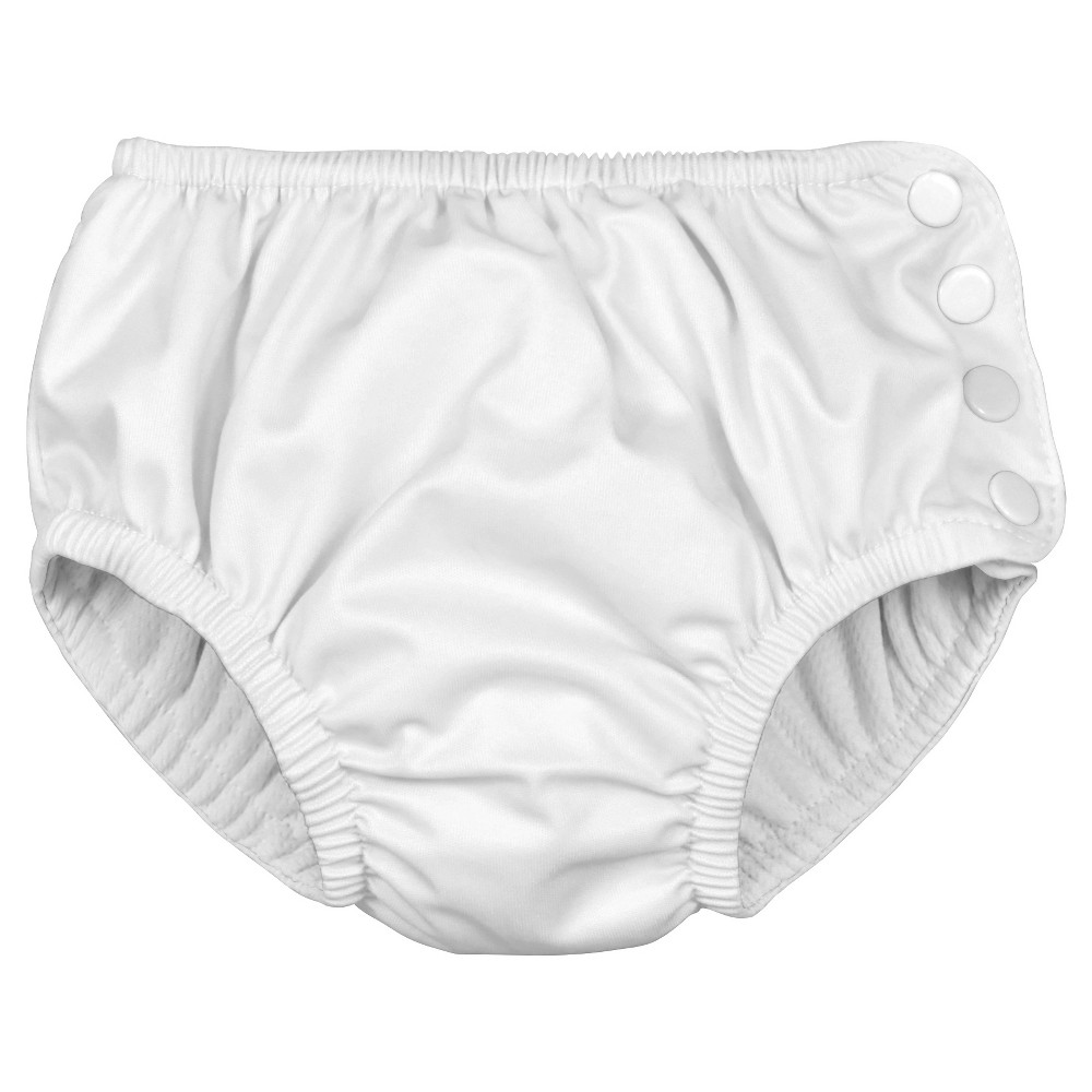 Toddler Reusable Swim Diaper - White 3T - i play.