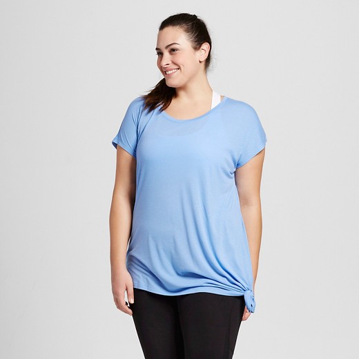 Women's Plus-Size Active Side-Tie T-Shirt - C9 Champion® : Target