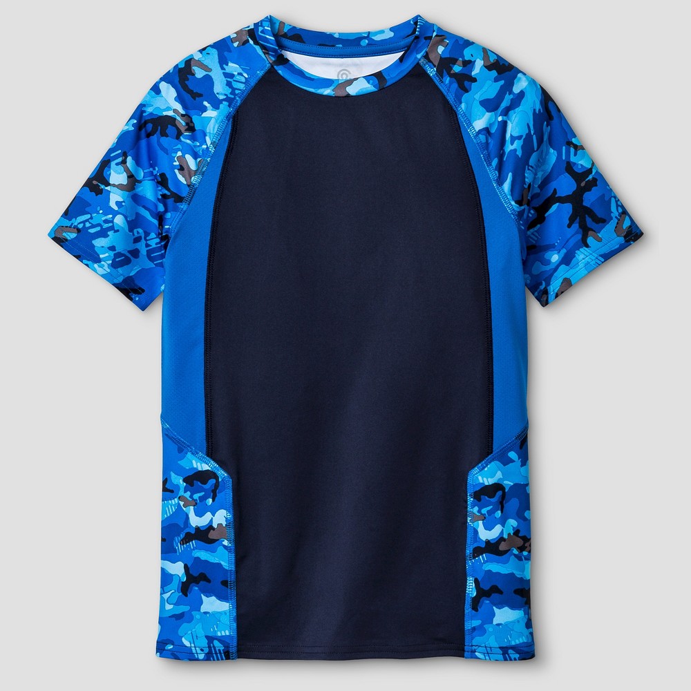 Boys Novelty Compression Shirt - C9 Champion Blue XS