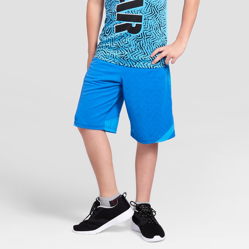 Boys Novelty Basketball Shorts - C9 Champion Hydro Blue M