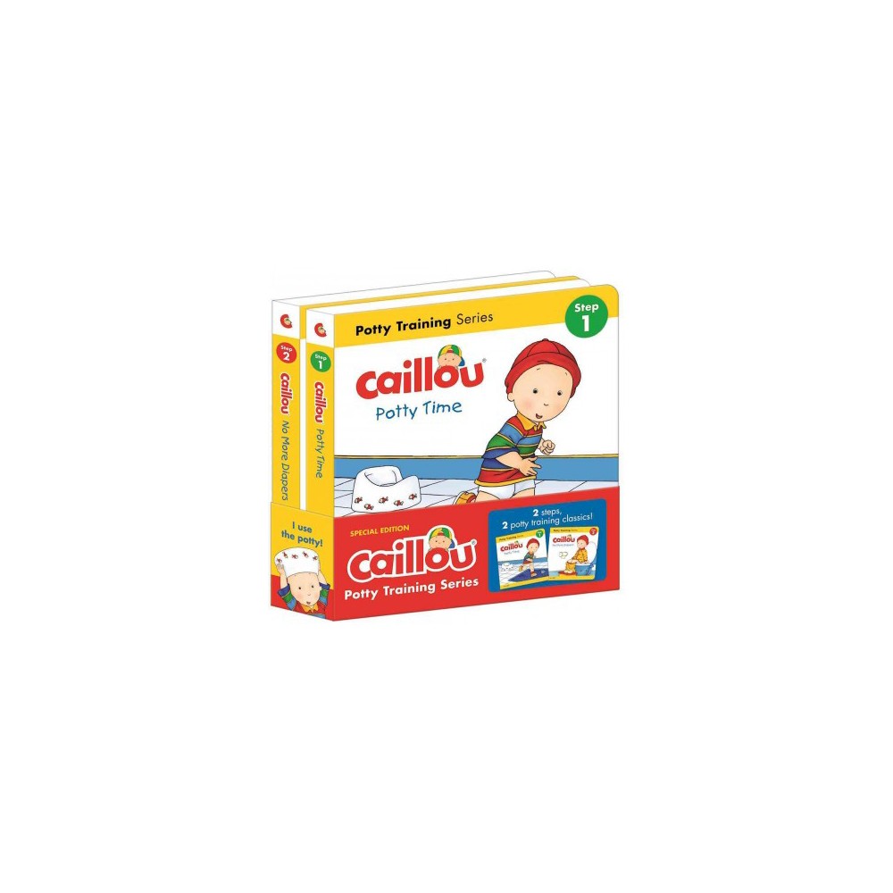 Caillou Potty Training Series : 2 Steps, 2 Potty Training Classics (Special) (Hardcover) (Christine