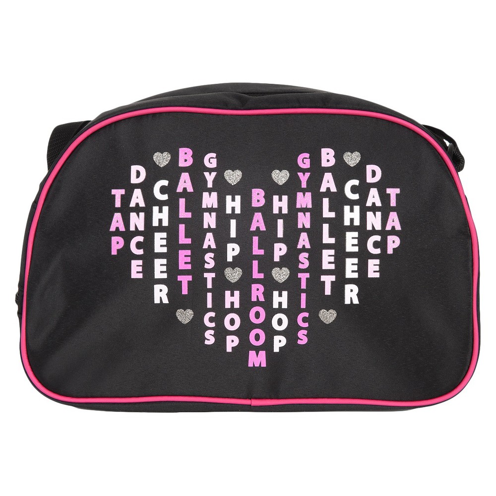 Girls Dance Bag Freestyle - Black One Size