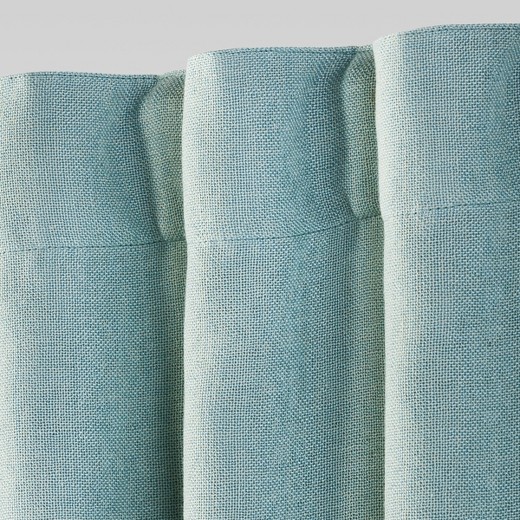 Linen Look Lightblocking Curtain Panel Threshold Target