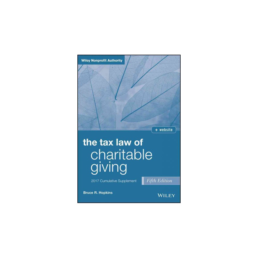 Tax Law of Charitable Giving 2017 (Paperback) (Bruce R. Hopkins)