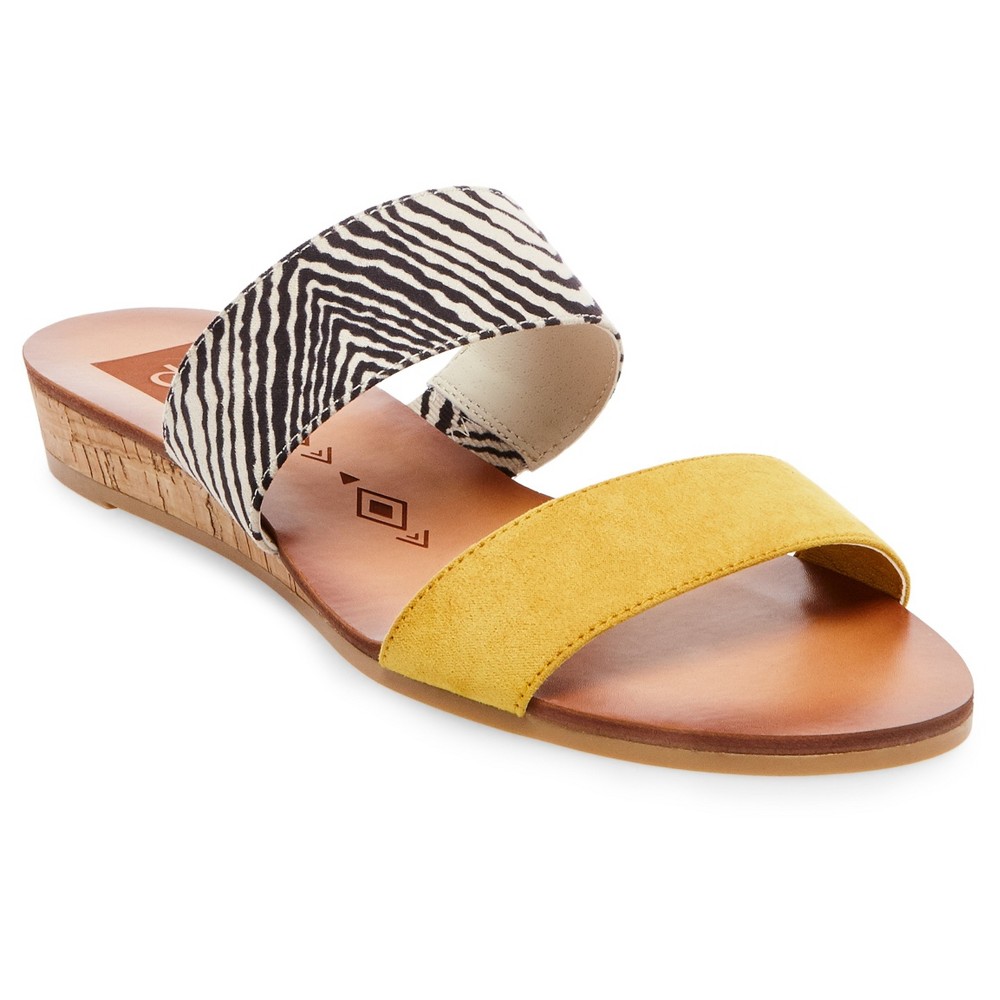 Womens dv Bailey Slide Sandals - 8, Yellow