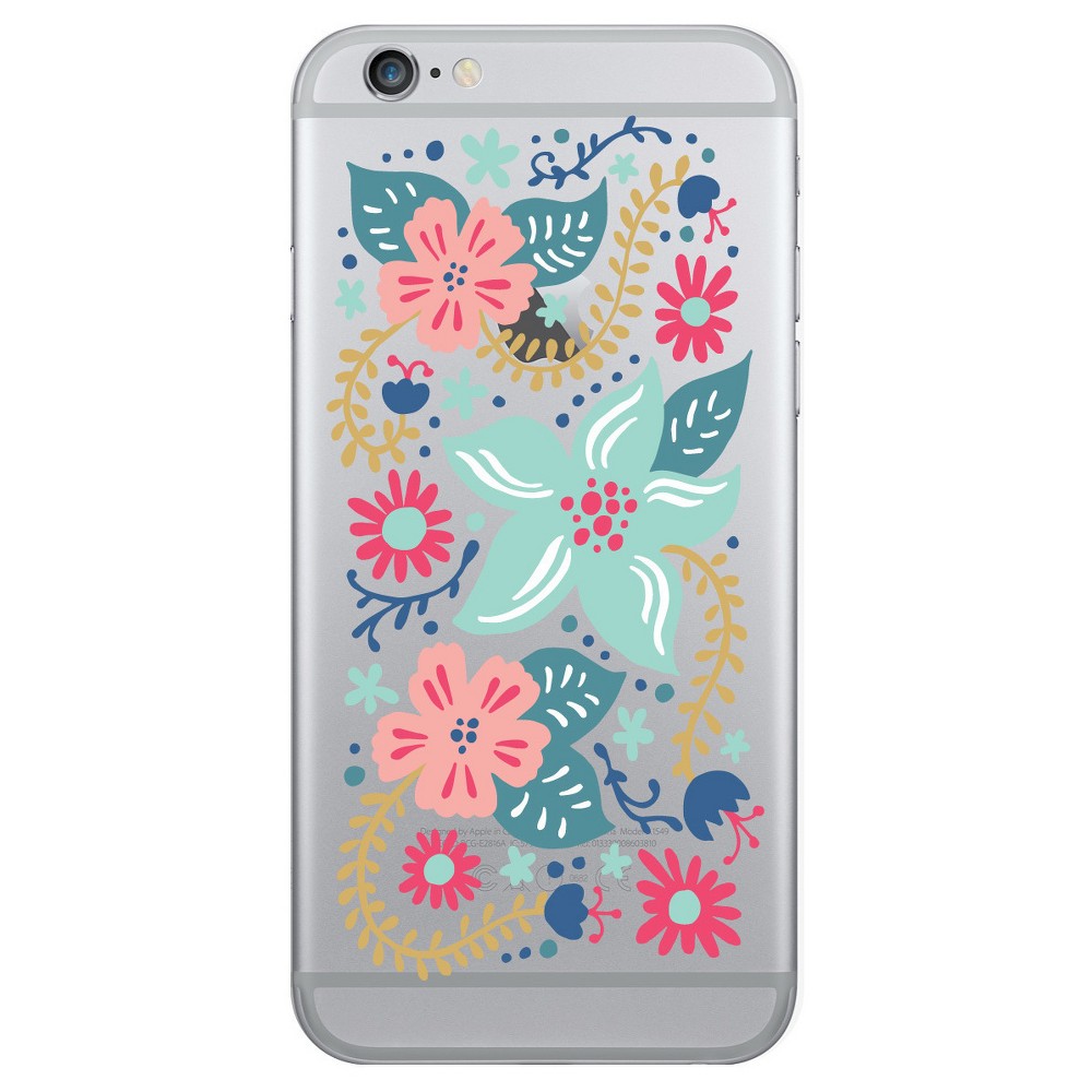 iPhone 8/7/6s/6 Case Springtime Pastels Clear - Otm Essentials