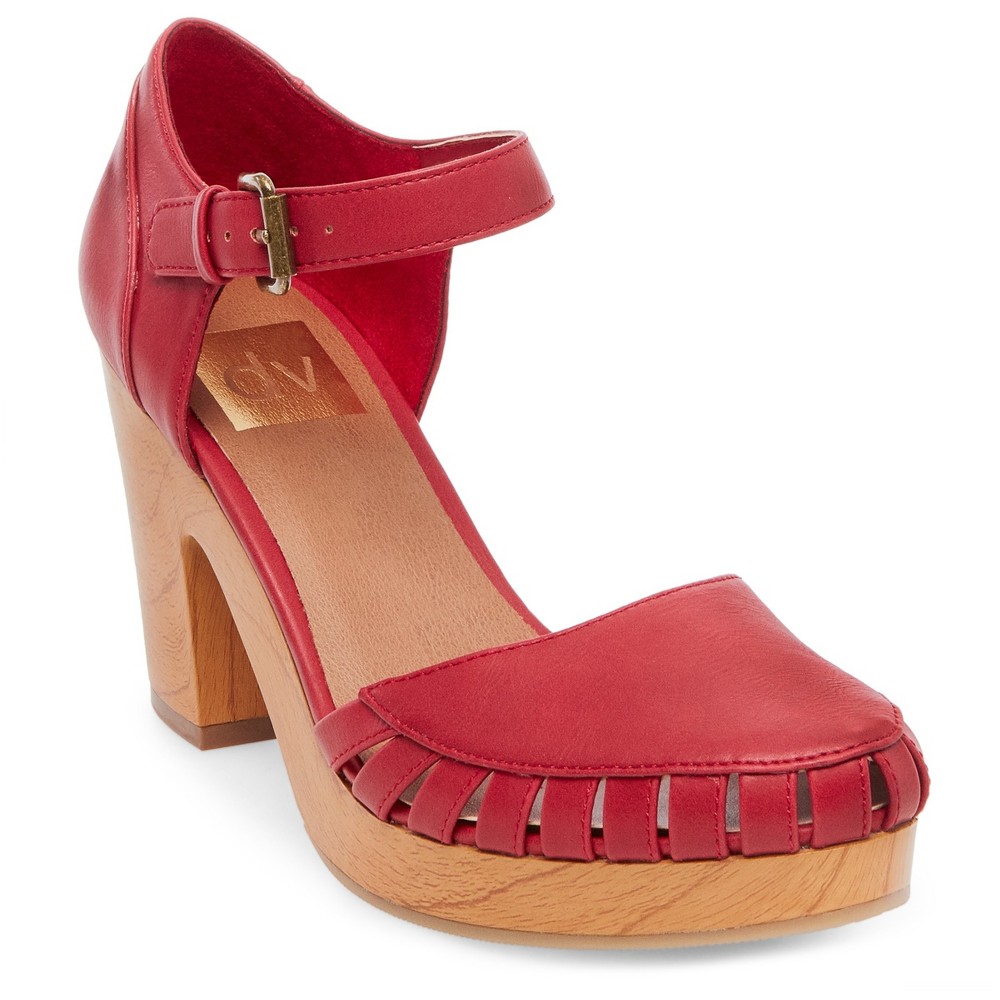 Womens dv Brynna Platform Mary Jane Shoes - Red 6