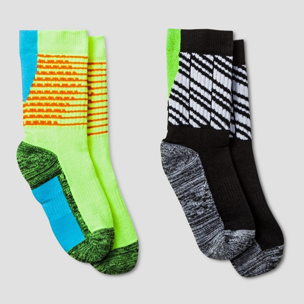 Boys Athletic Socks - Cat & Jack M, Multicolored
