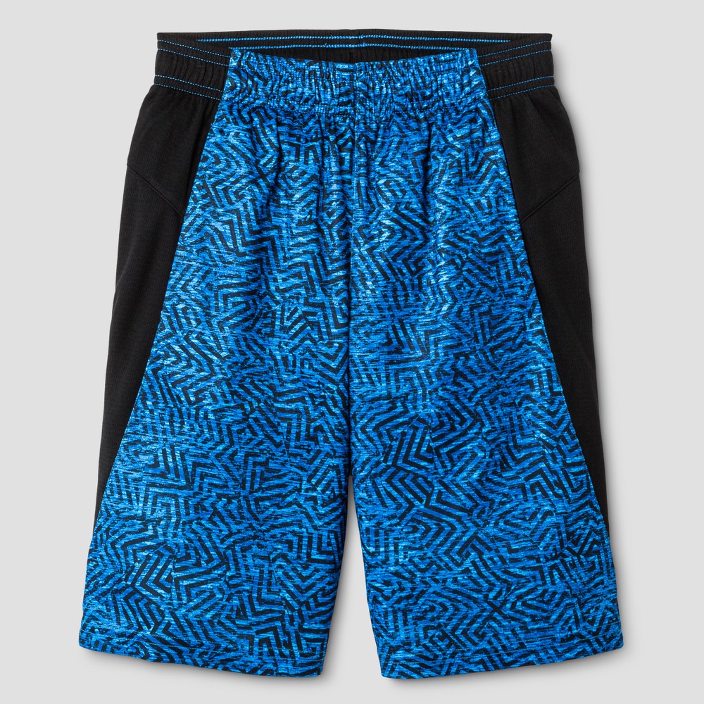 Boys Novelty Training Shorts - C9 Champion Blue Print S