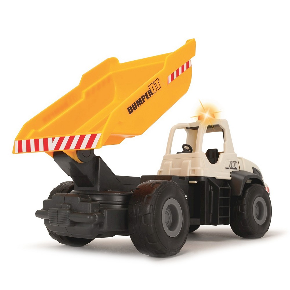 Dickie Toys - Light and Sound Construction Dump Truck Vehicle