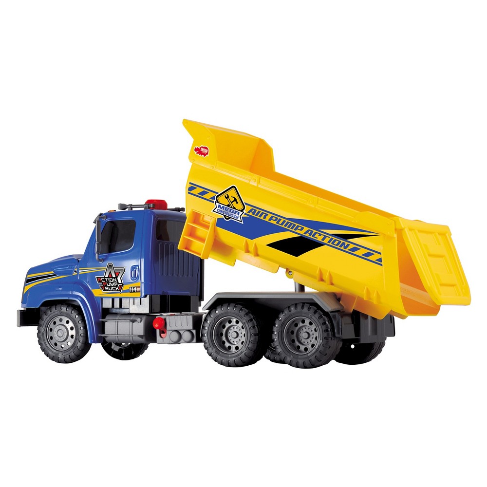 Dickie Toys - 21 Inch Air Pump Action Dump Truck