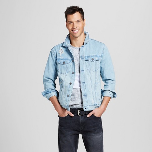Men In Jean Jackets | Varsity Apparel Jackets