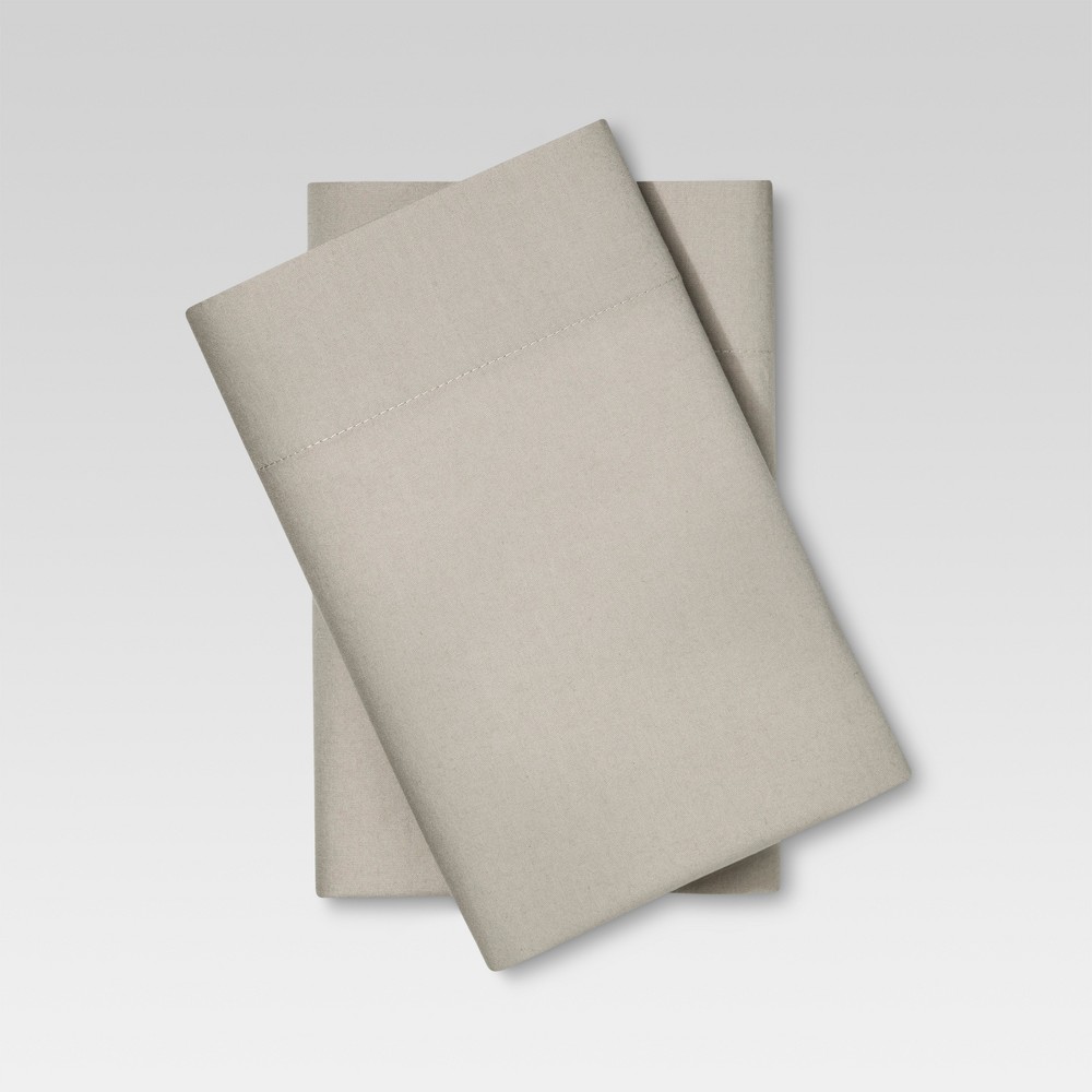 Vintage Wash Pillowcases (King) Light Taupe - Threshold