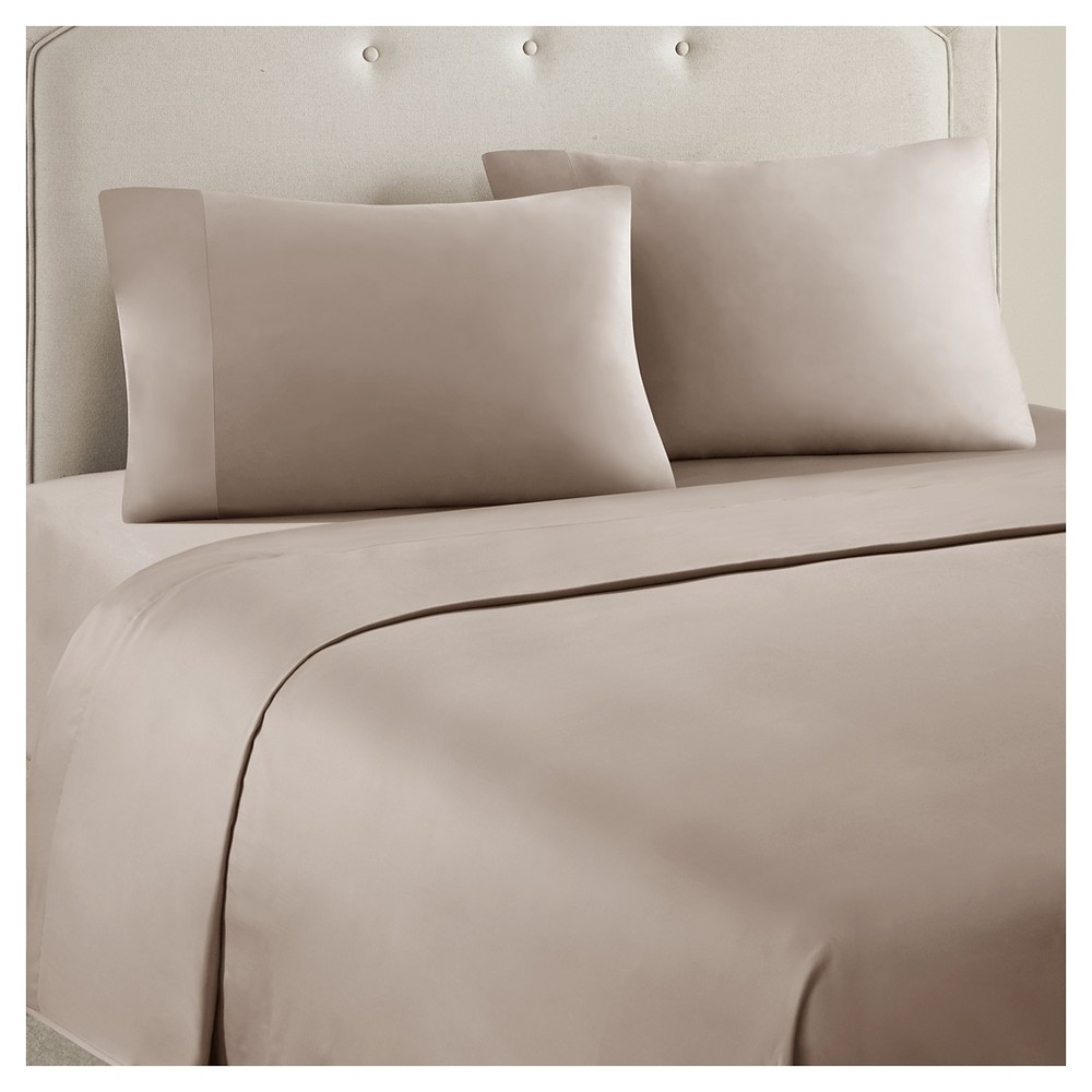 Smart Cool Pillowcases (King) Taupe, Taupe Brown