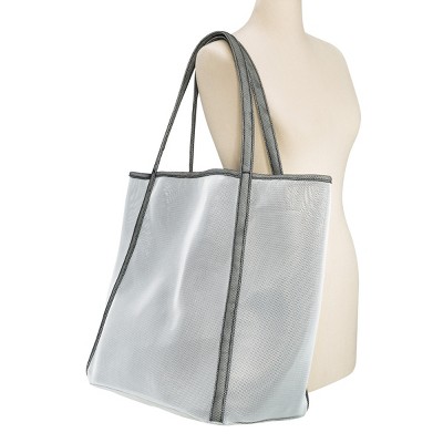 target mesh beach tote