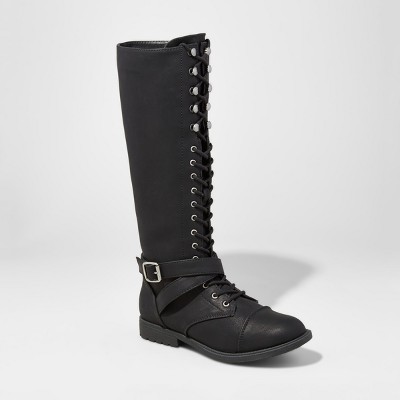 target tall lace up boots