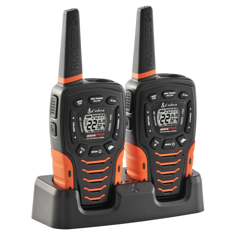 Cobra ACXT645 35 Mile Walkie Talkies - Black (ACXT645)