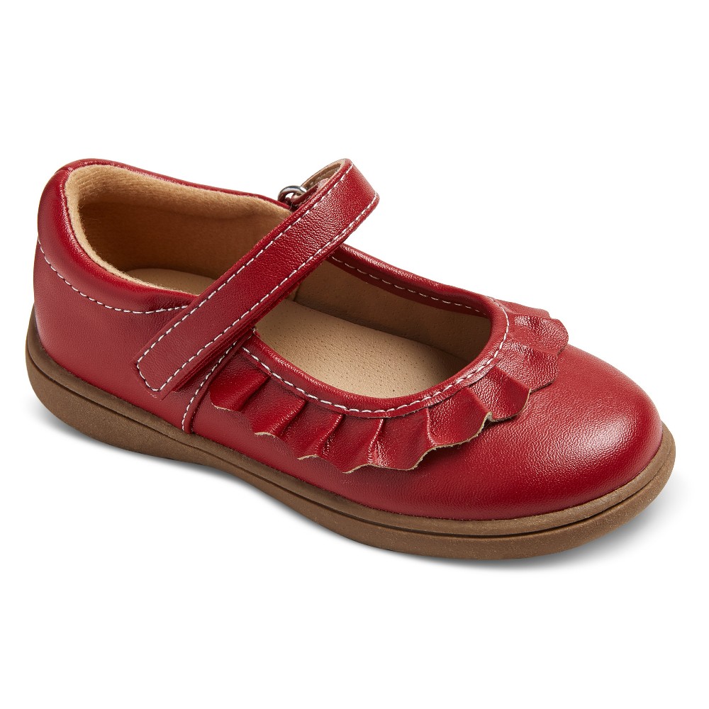 Toddler Girls Dottie Mary Jane Shoes 7 - Cat & Jack - Red