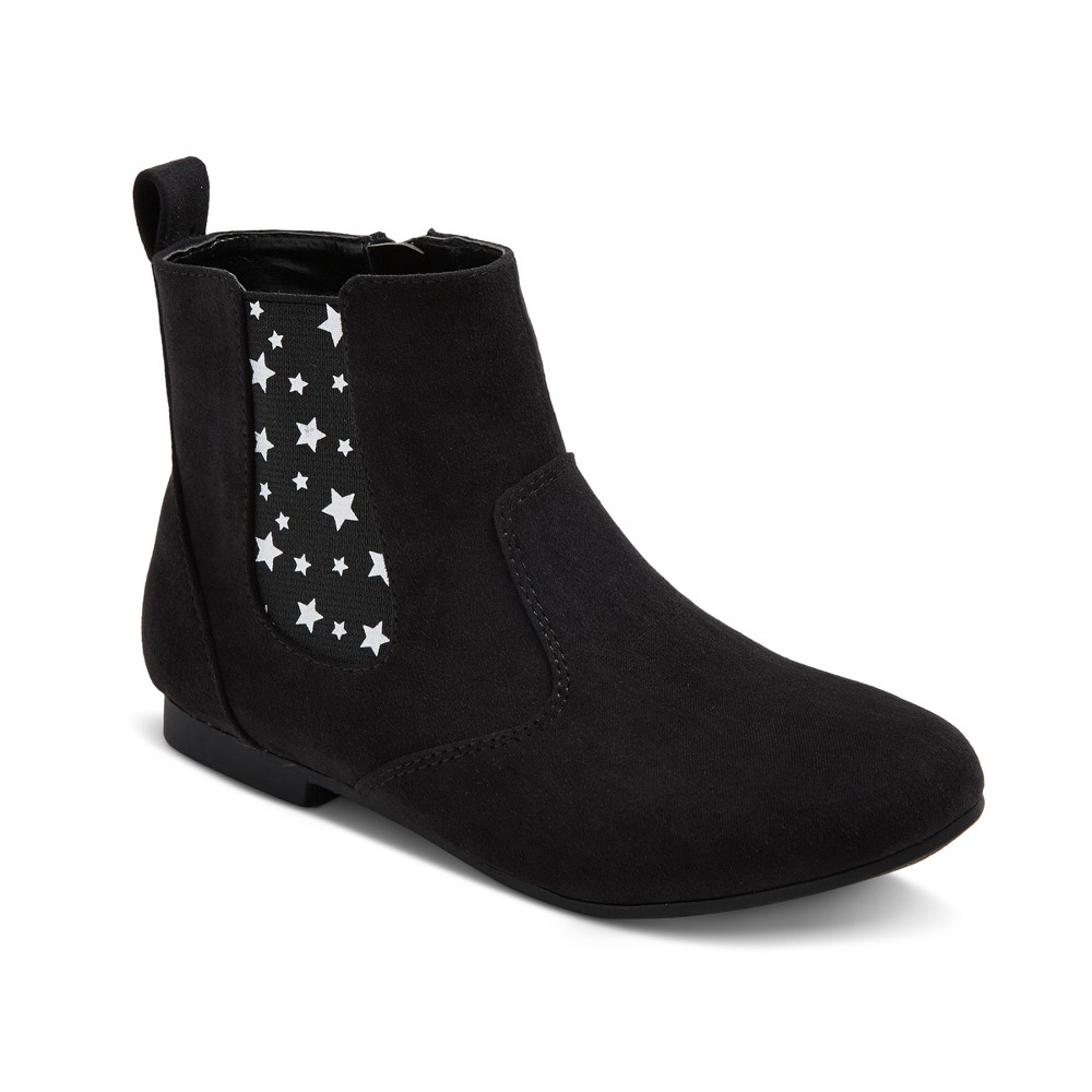 Girls Margie Ankle Chelsea Boots Cat & Jack - Black 6