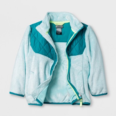 champion girls fleece jacket