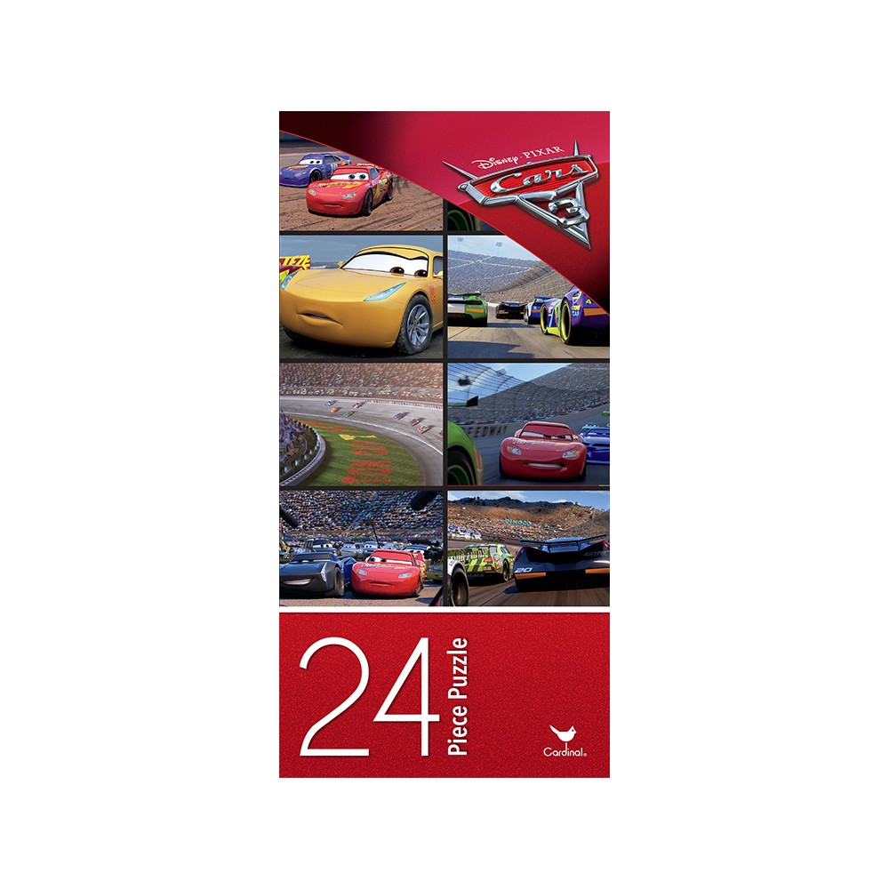 Cars 3 24pc Kids Puzzle, Jigsaw Puzzles