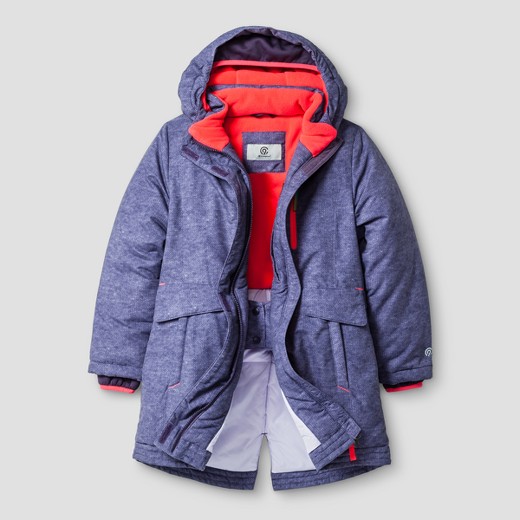 Purple Girls Winter Coat Han Coats