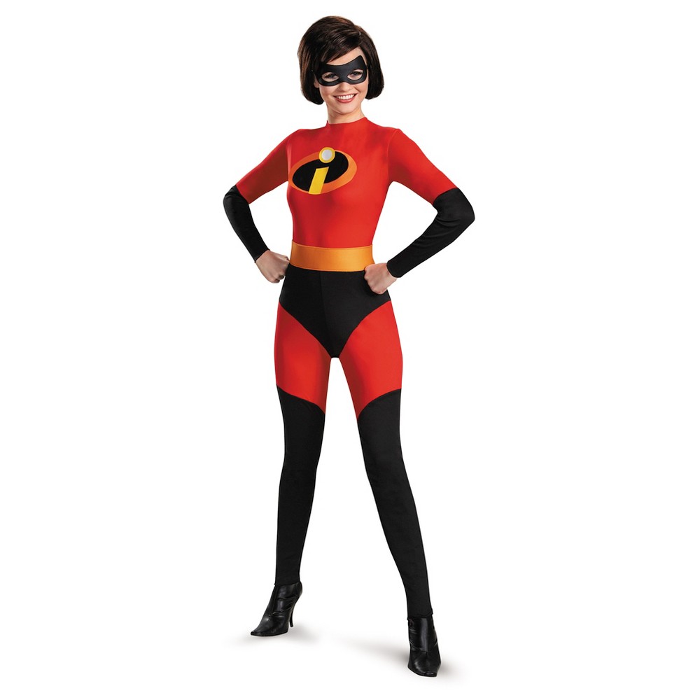 Womens The Incredibles Mrs. Incredible Costumes - M, Multicolored