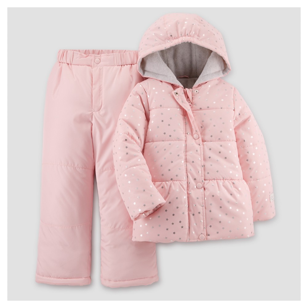 Toddler Girls Outerwear Set - Just One You Made by Carters Pale Pink 2T