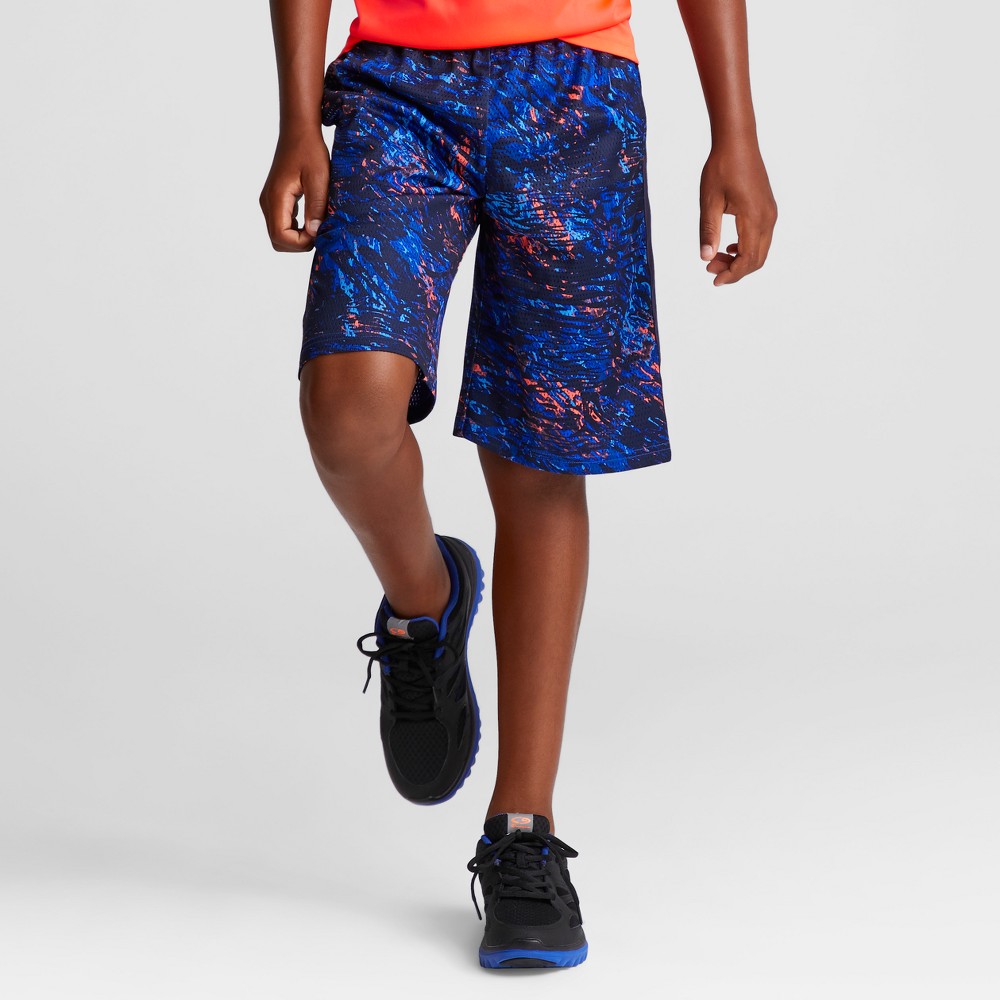 Boys Printed Lacrosse Shorts - C9 Champion Navy (Blue) XS