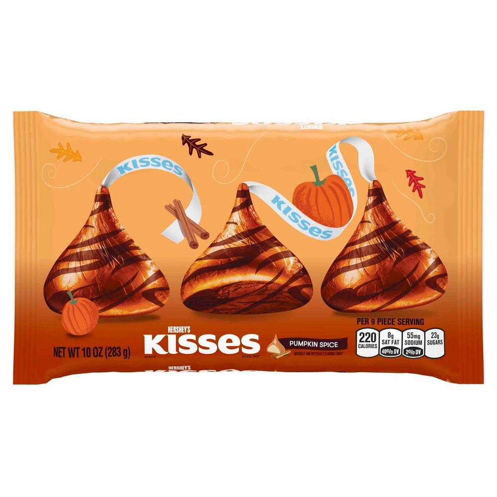 UPC 034000123230 product image for Kisses Halloween Fall Harvest Pumpkin Spice - 10oz/approx. 64ct | upcitemdb.com