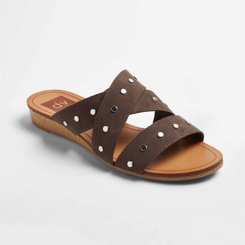 Womens dv Masha Slide Sandals - Gray 9.5