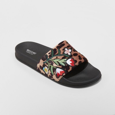 leopard print slippers target