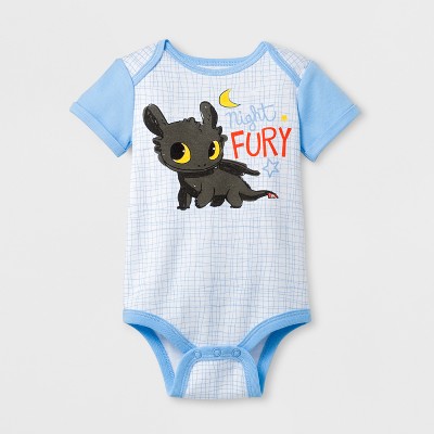 toothless baby onesie