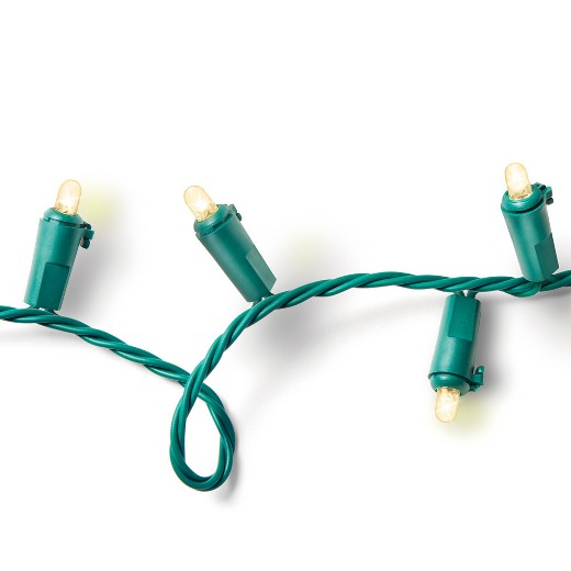 200ct Christmas LED Mini String Lights Warm White - Wondershop : Target