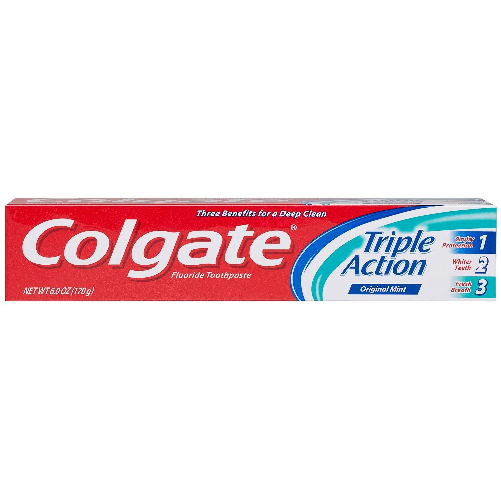 Colgate Triple Action Original Toothpaste - 6oz