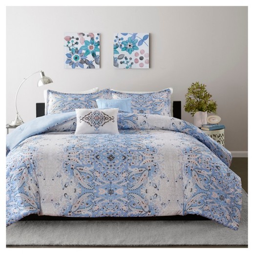 Alexis Faded Paisley Multiple Piece Comforter Set : Target