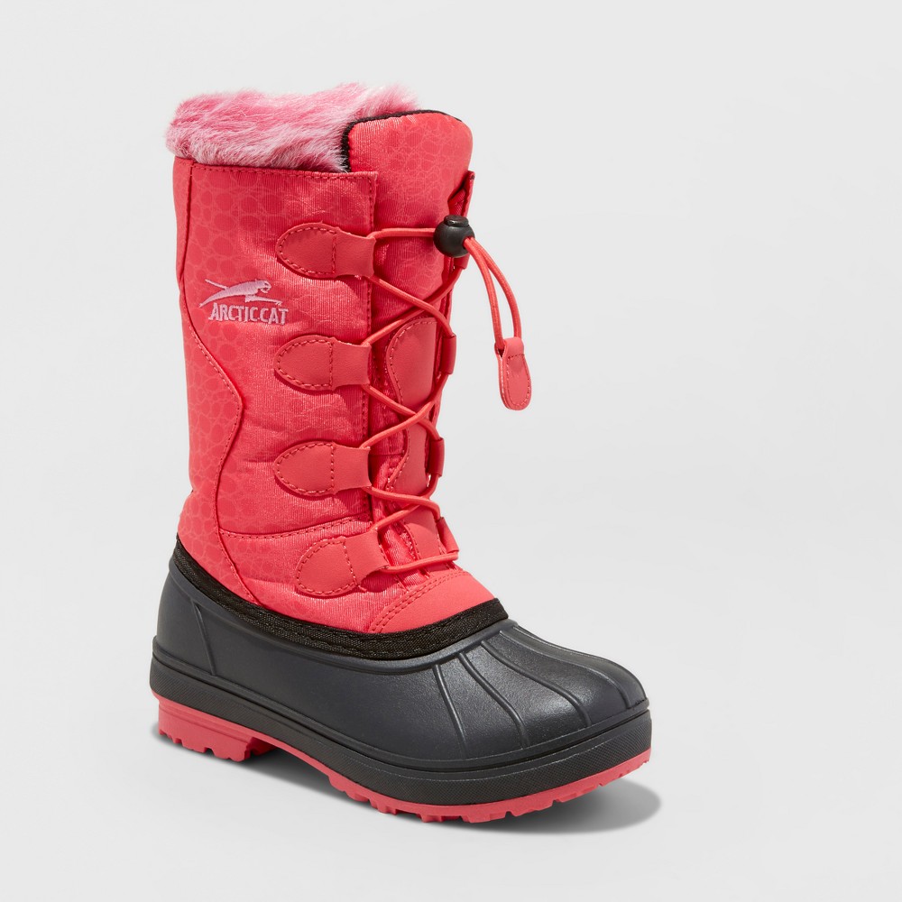 Girls Arctic Cat Snowcharm Winter Boots - Rose (Pink) 3
