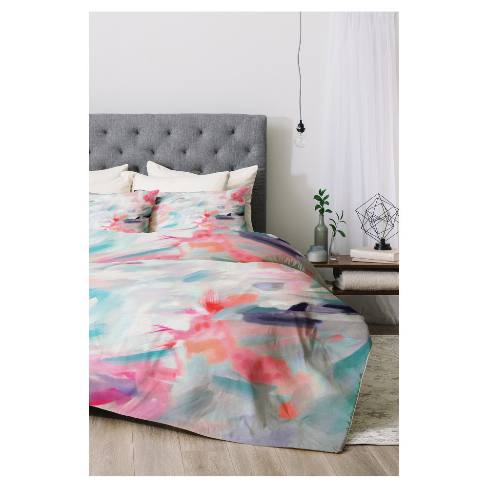 Stephanie Corfee Snorkeling Comforter Set (Twin XL) 2pc - Deny Designs, Pink